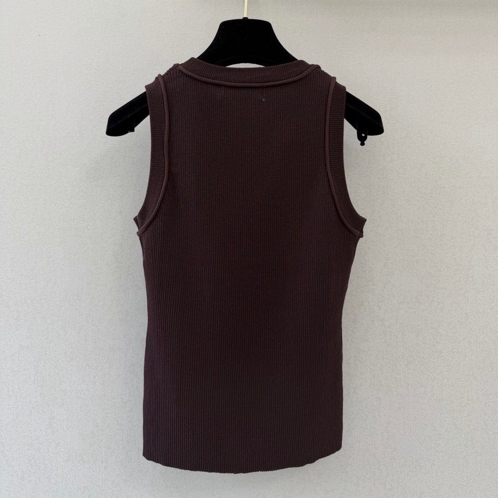 Loewe deep red sleeveless vest - Picture 2 of 4